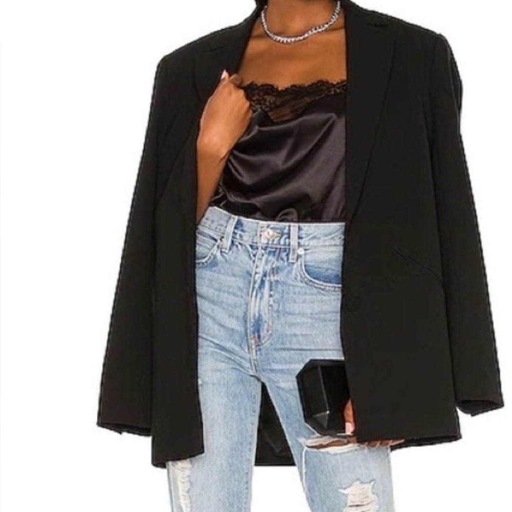 Lovers + Friends Classic Black Blazer